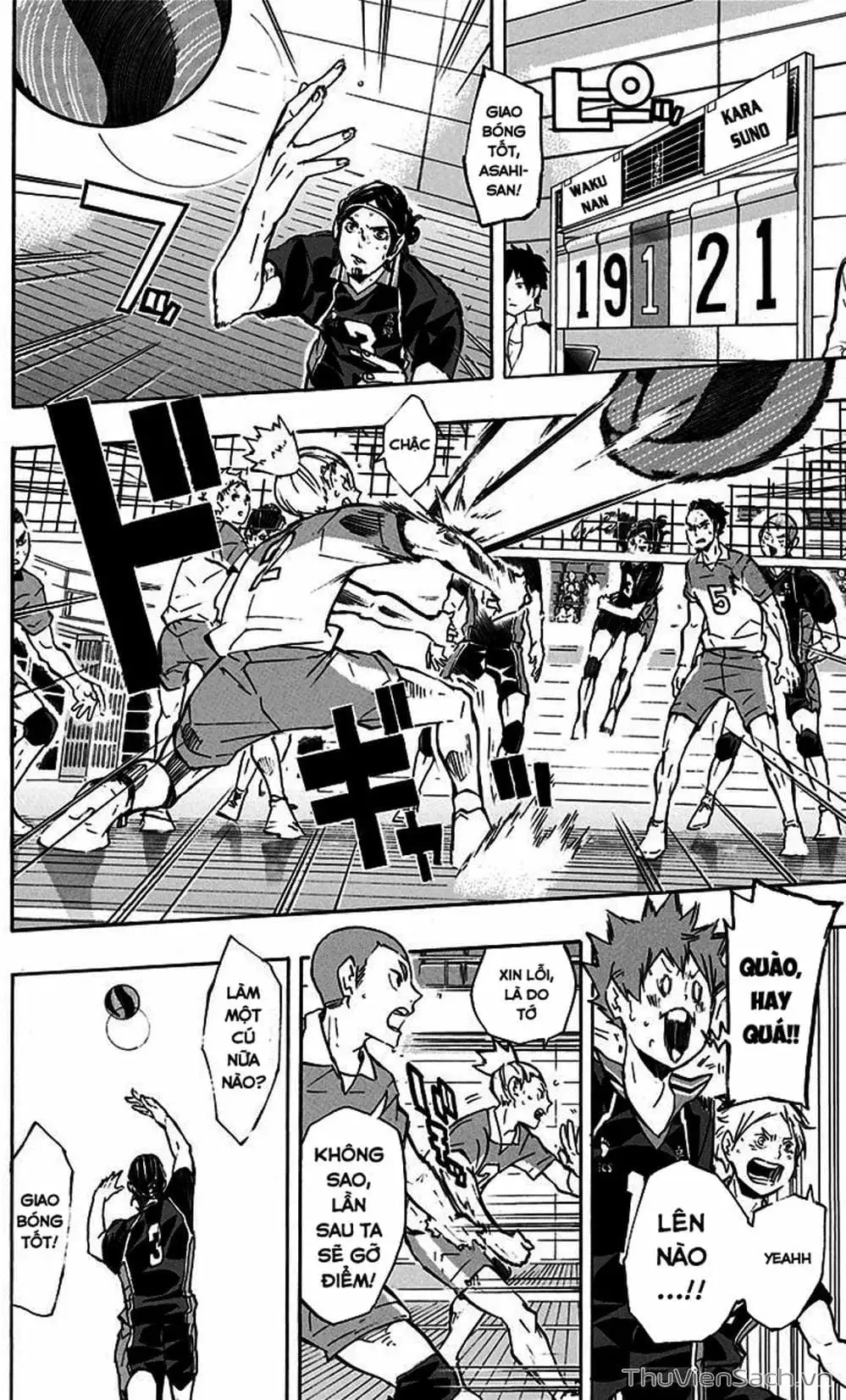 Truyện Tranh Vua Bóng Chuyền Haikyuu trang 6