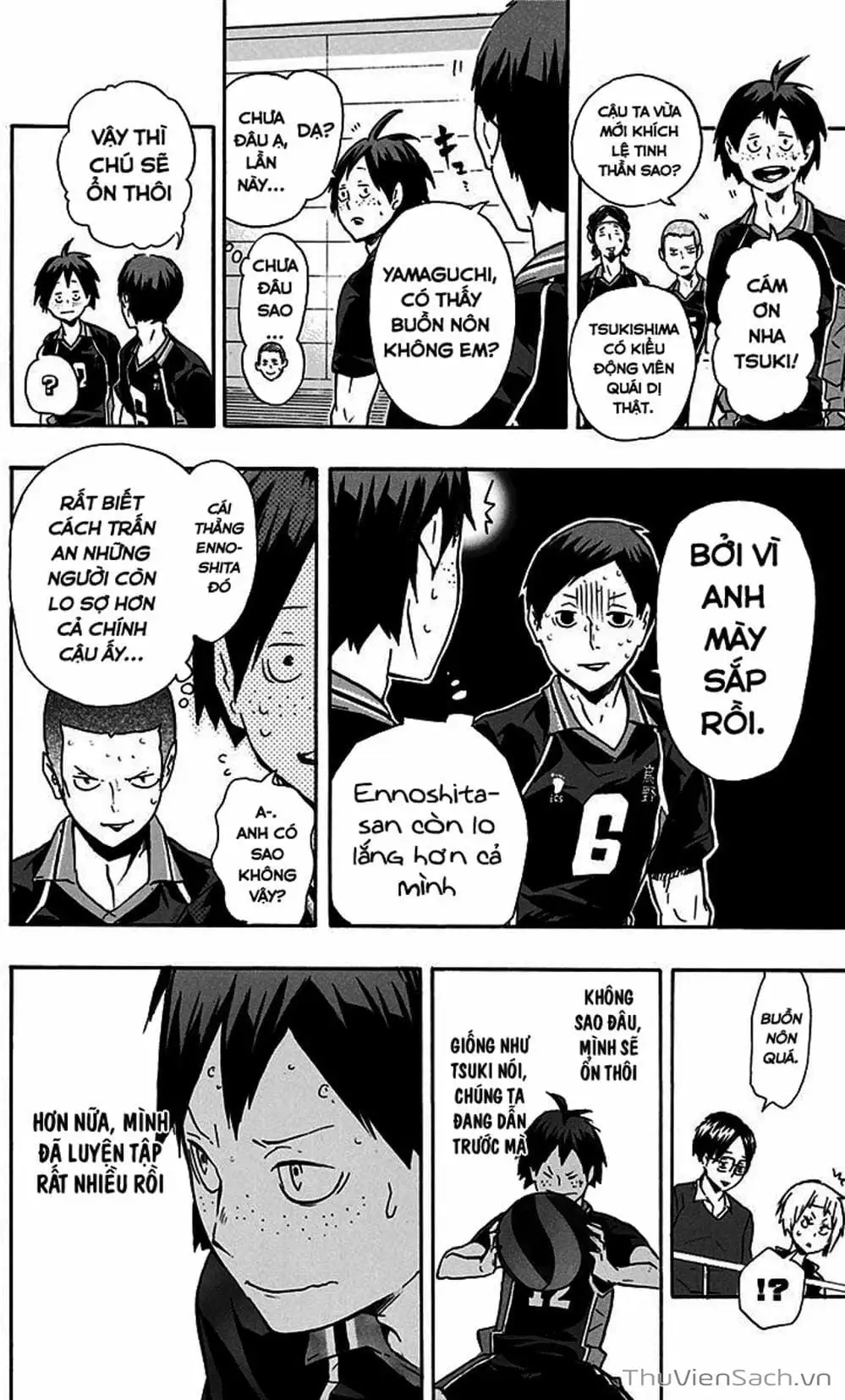 Truyện Tranh Vua Bóng Chuyền Haikyuu trang 6