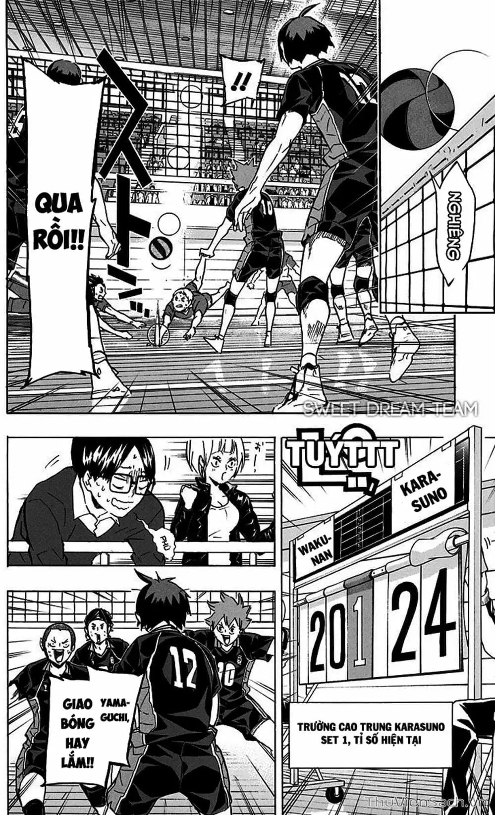 Truyện Tranh Vua Bóng Chuyền Haikyuu trang 6