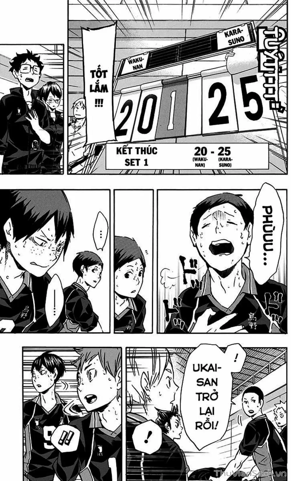 Truyện Tranh Vua Bóng Chuyền Haikyuu trang 6