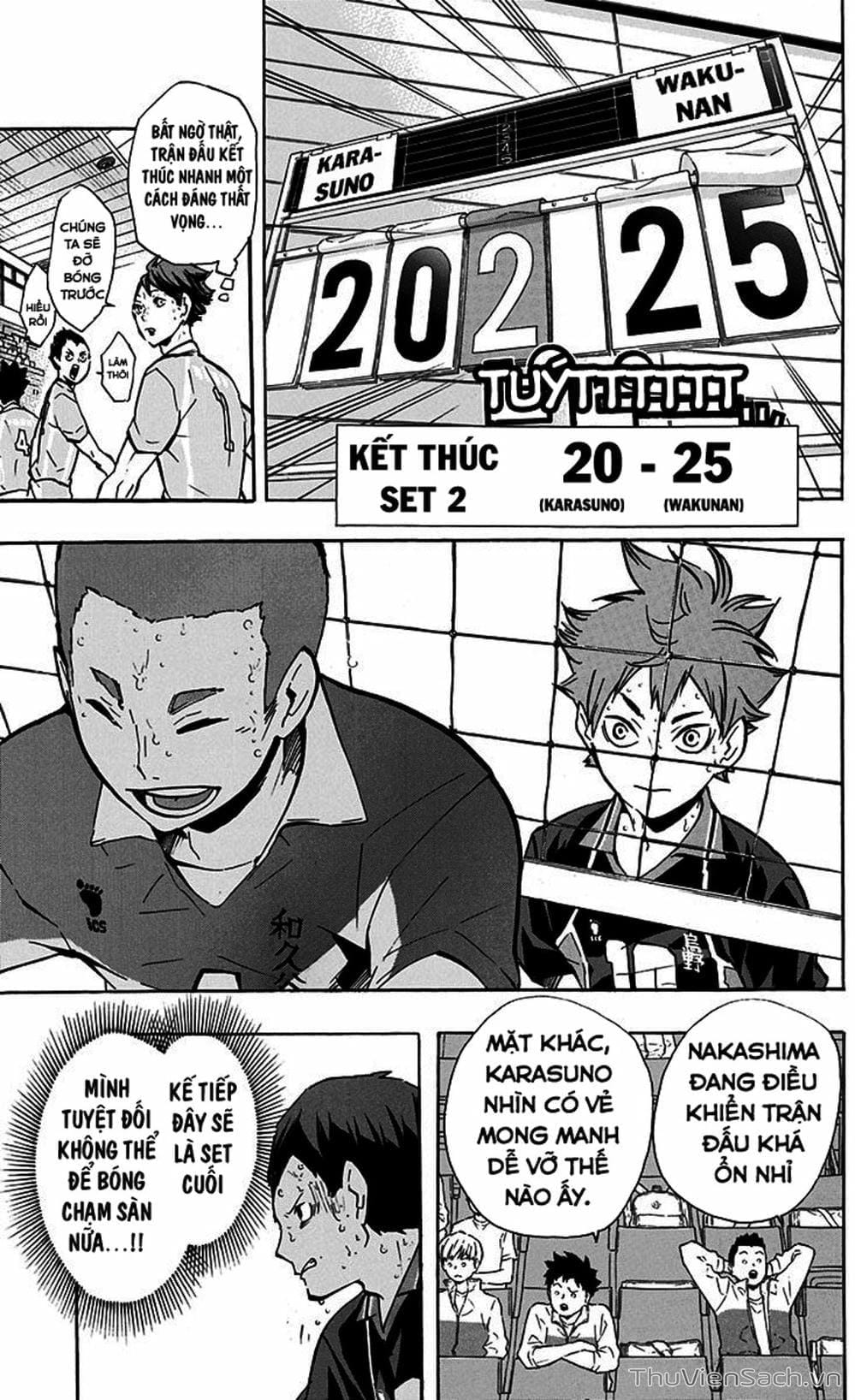 Truyện Tranh Vua Bóng Chuyền Haikyuu trang 6