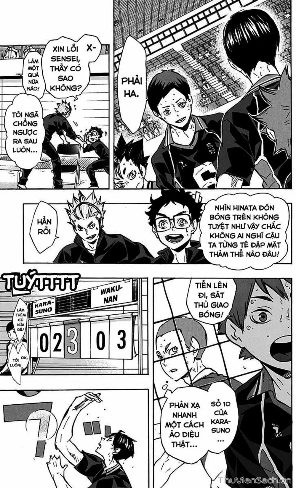 Truyện Tranh Vua Bóng Chuyền Haikyuu trang 6