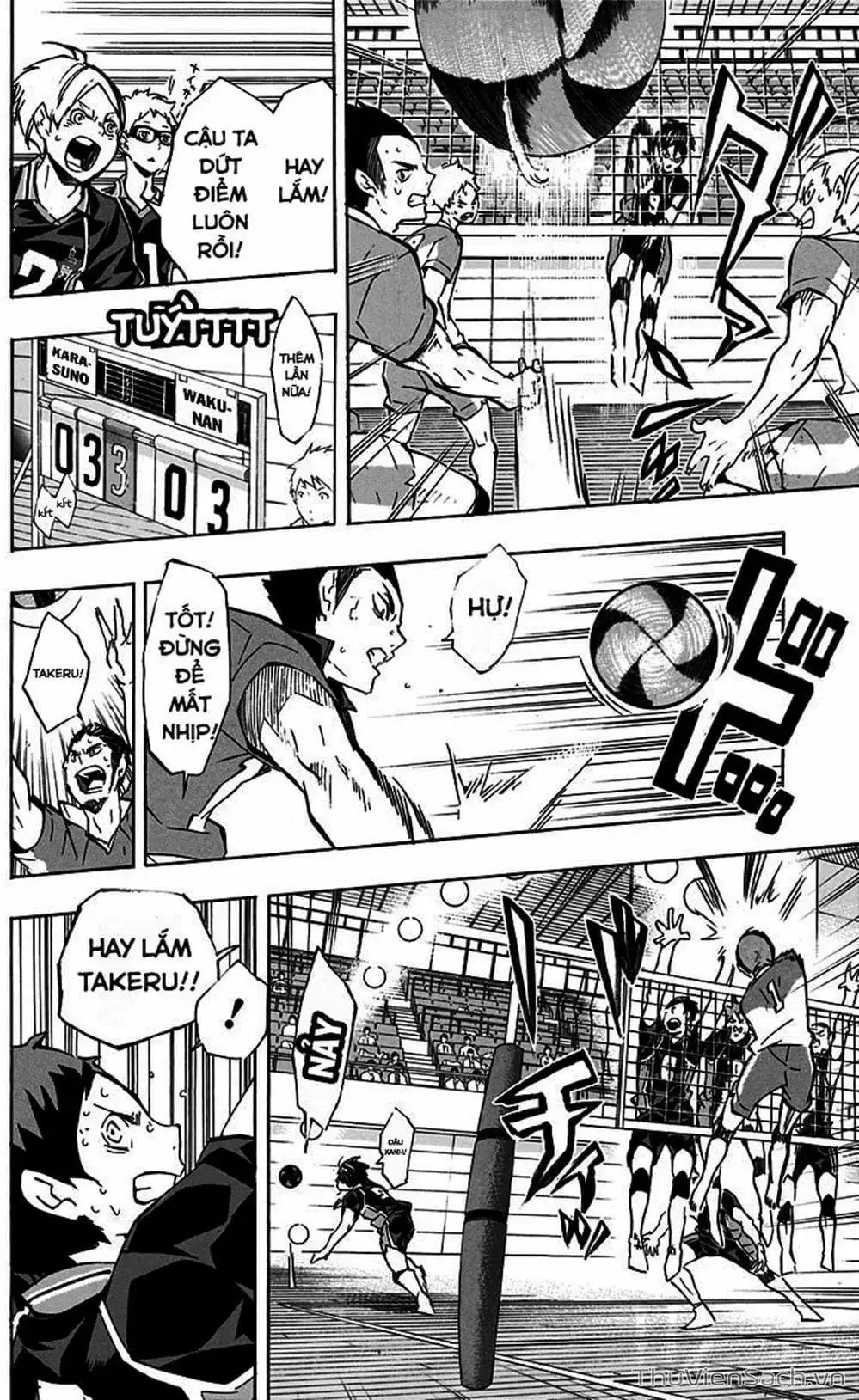 Truyện Tranh Vua Bóng Chuyền Haikyuu trang 6