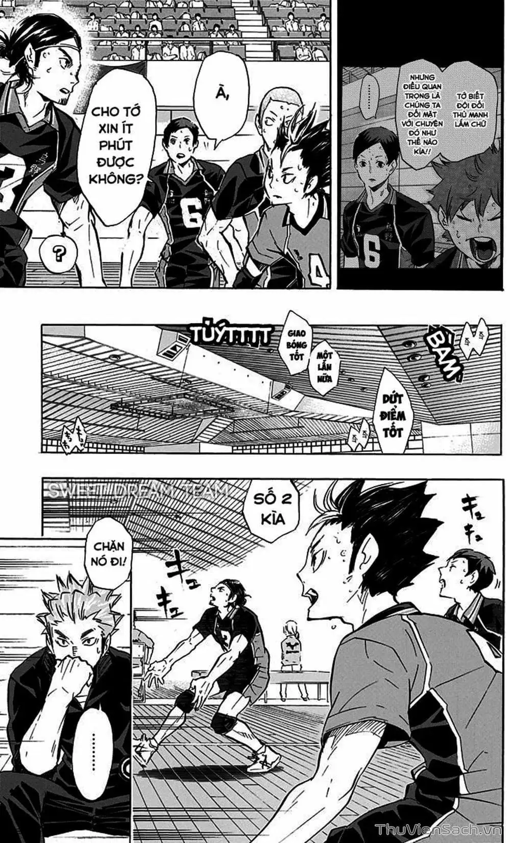 Truyện Tranh Vua Bóng Chuyền Haikyuu trang 6