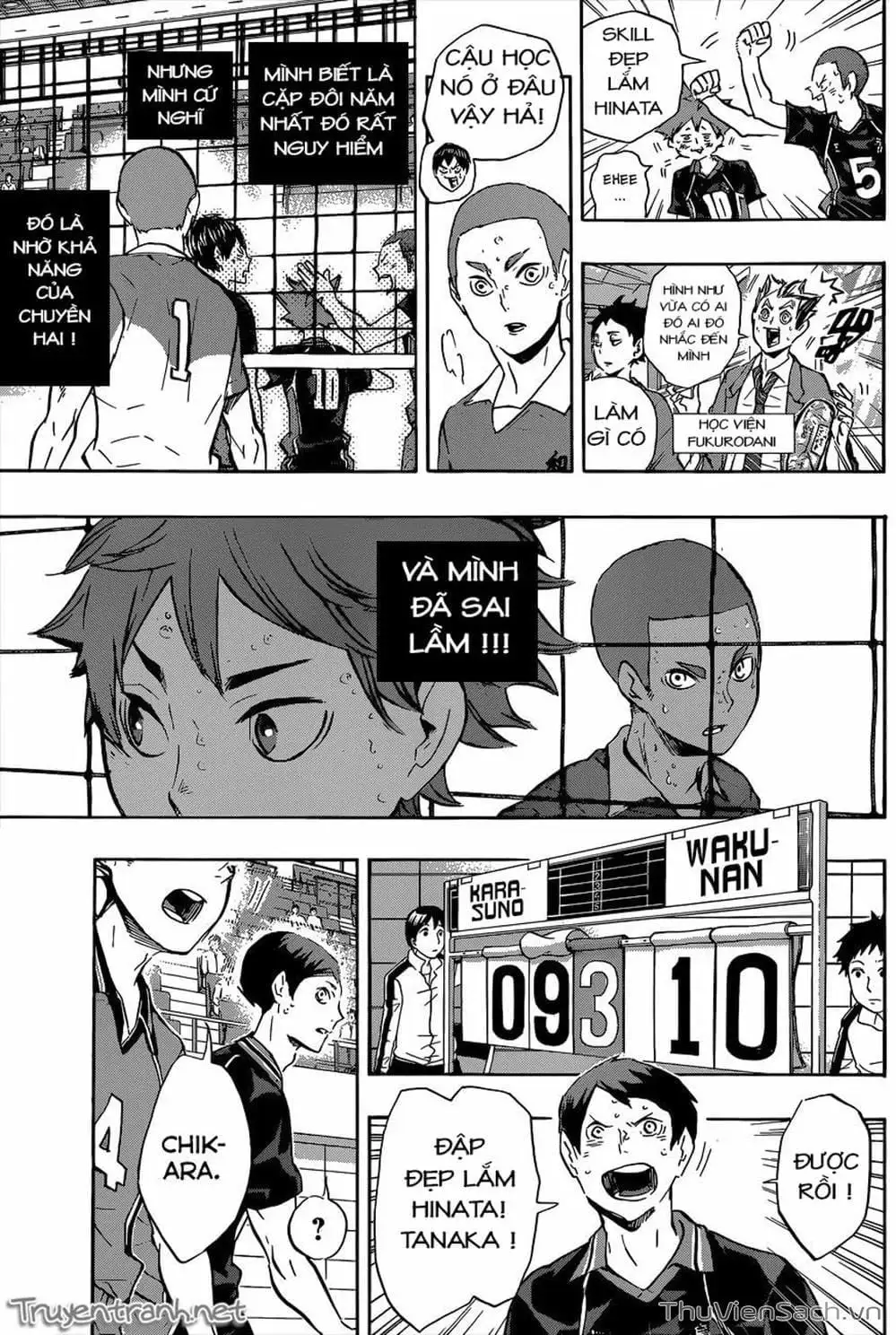 Truyện Tranh Vua Bóng Chuyền Haikyuu trang 6