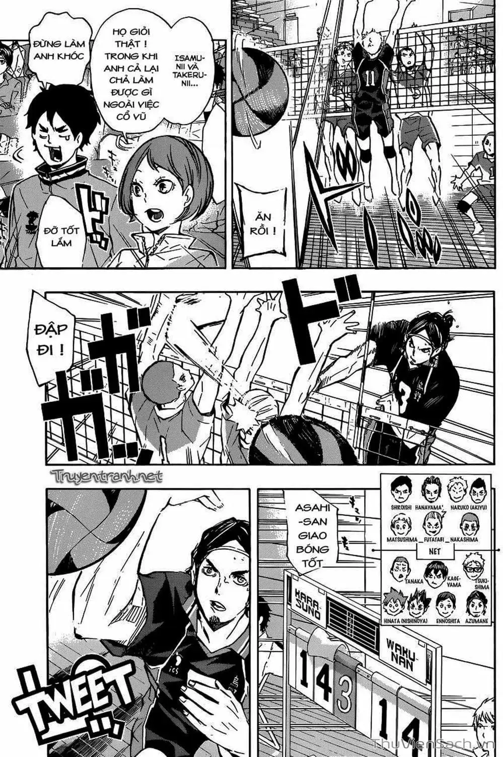 Truyện Tranh Vua Bóng Chuyền Haikyuu trang 6