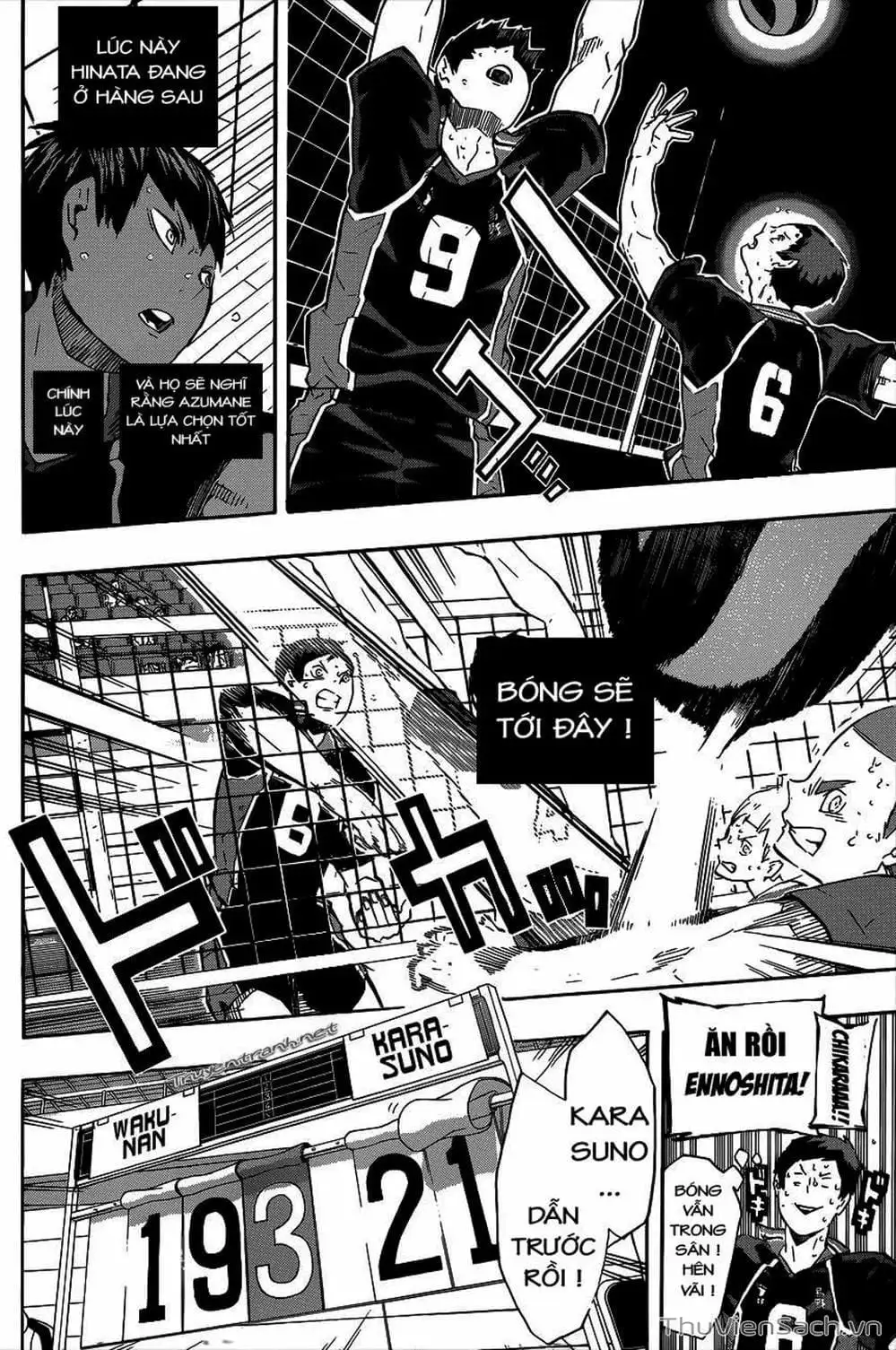 Truyện Tranh Vua Bóng Chuyền Haikyuu trang 6