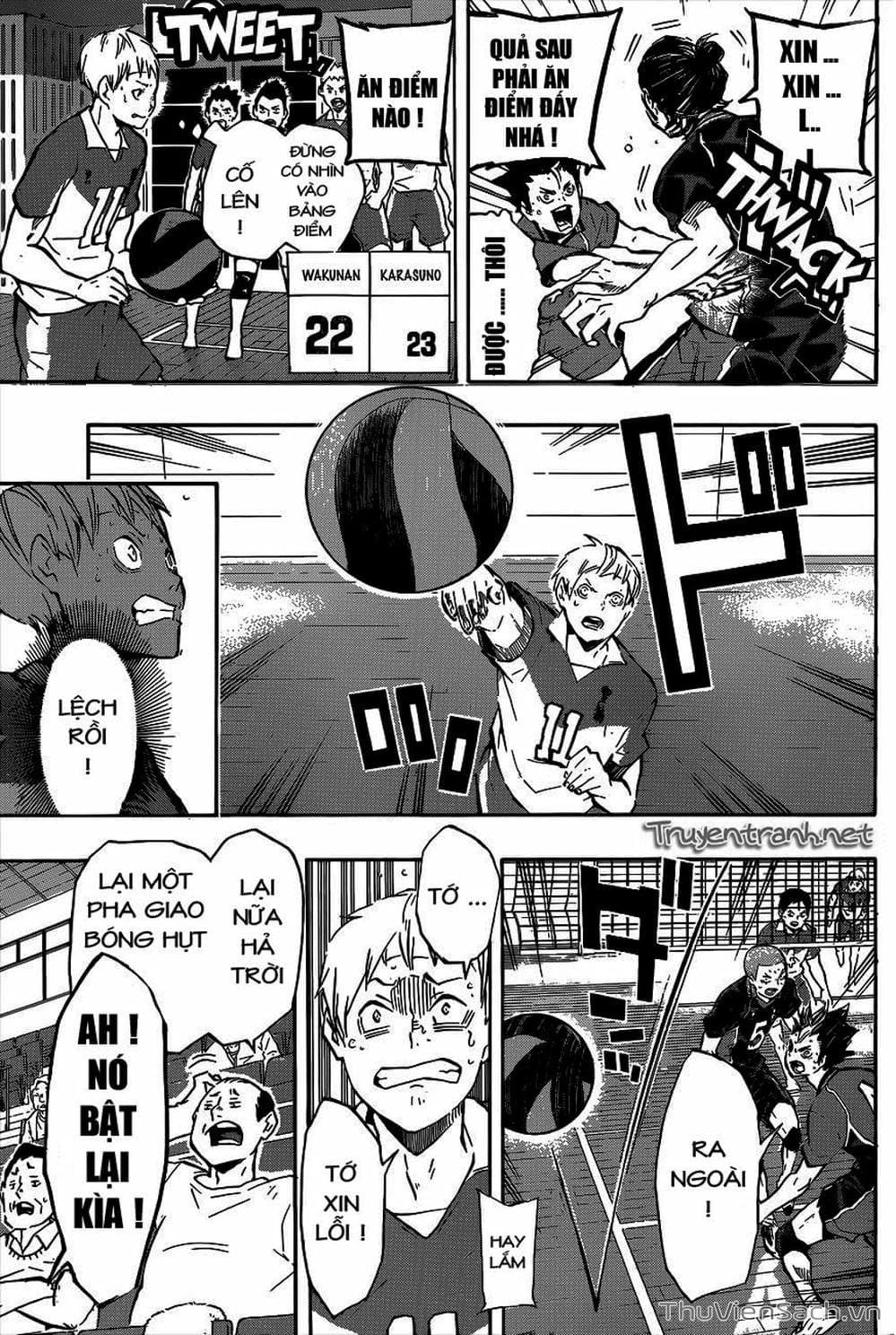 Truyện Tranh Vua Bóng Chuyền Haikyuu trang 6