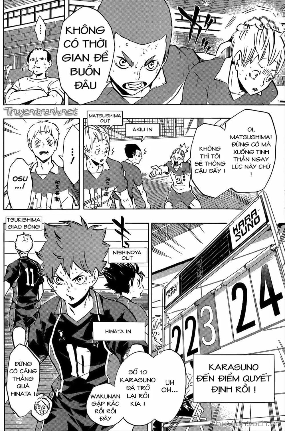Truyện Tranh Vua Bóng Chuyền Haikyuu trang 6
