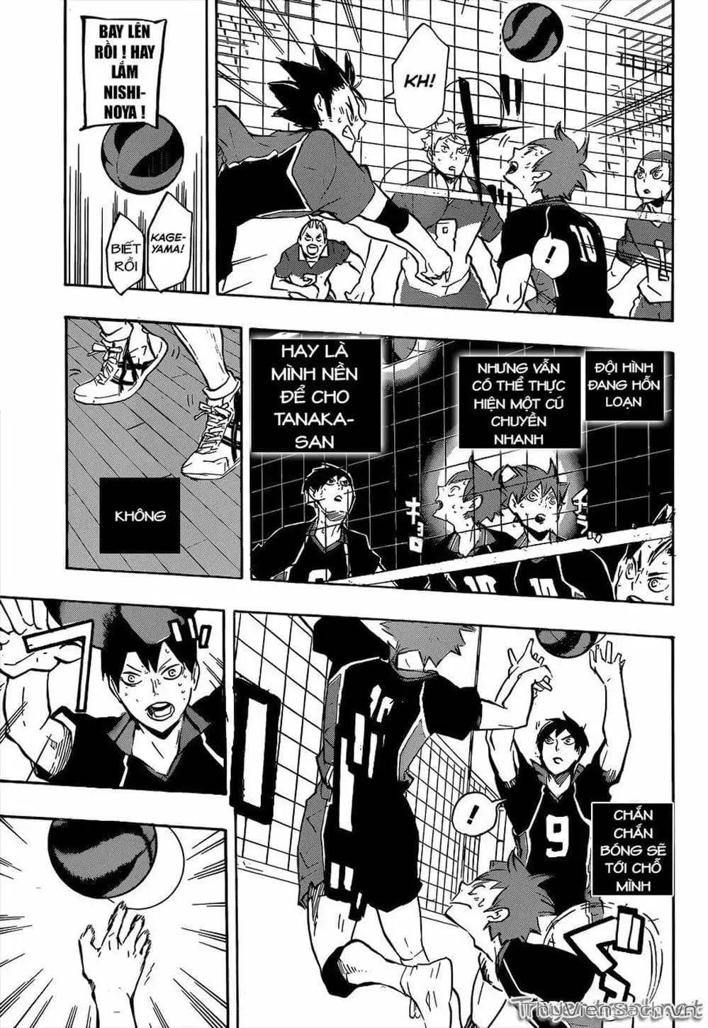 Truyện Tranh Vua Bóng Chuyền Haikyuu trang 6
