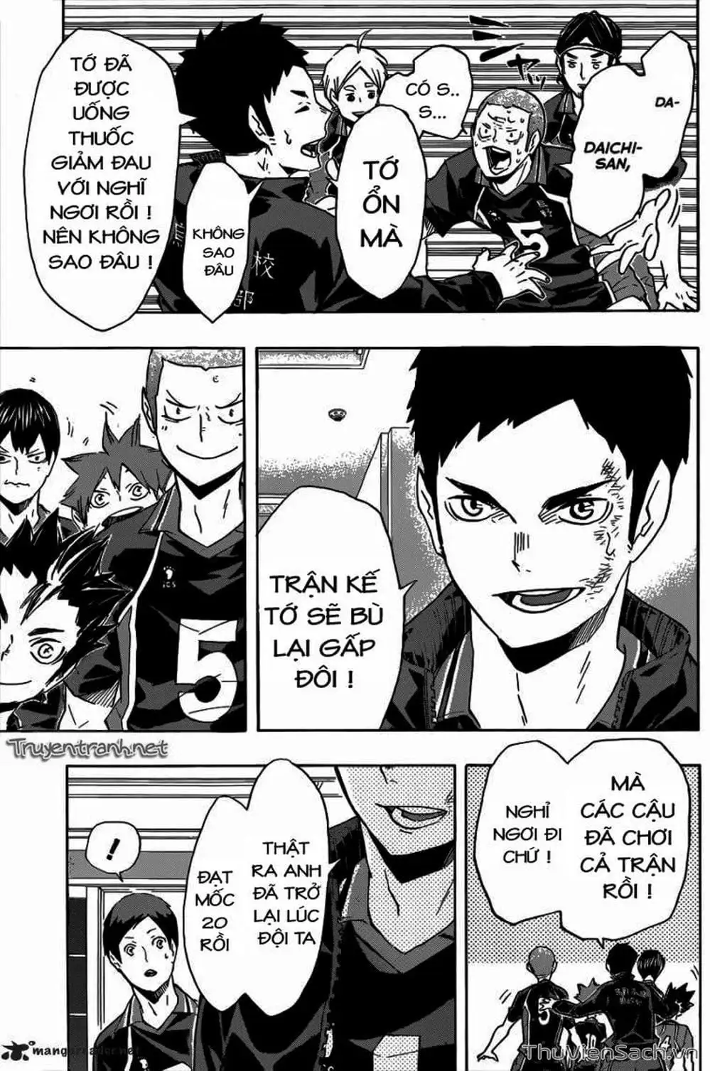 Truyện Tranh Vua Bóng Chuyền Haikyuu trang 6