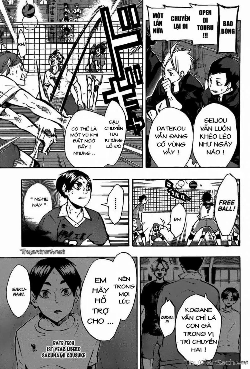 Truyện Tranh Vua Bóng Chuyền Haikyuu trang 6