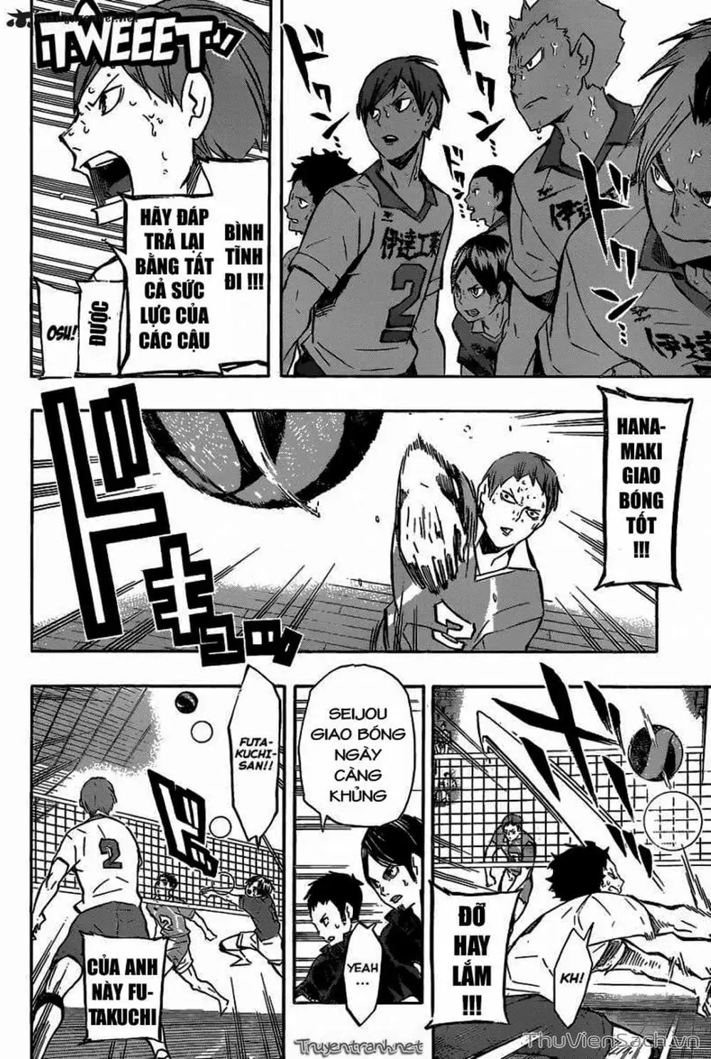 Truyện Tranh Vua Bóng Chuyền Haikyuu trang 6