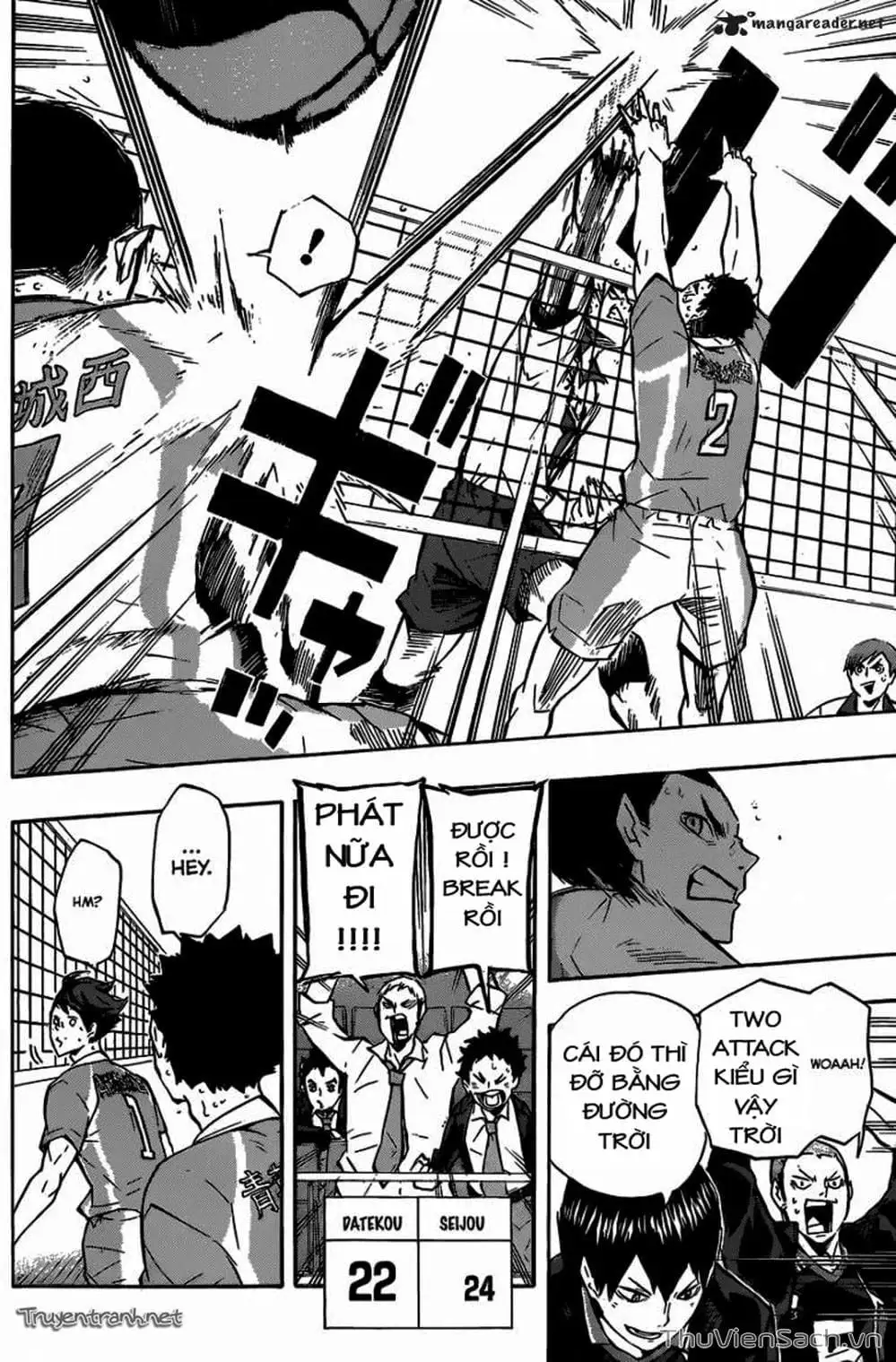 Truyện Tranh Vua Bóng Chuyền Haikyuu trang 6