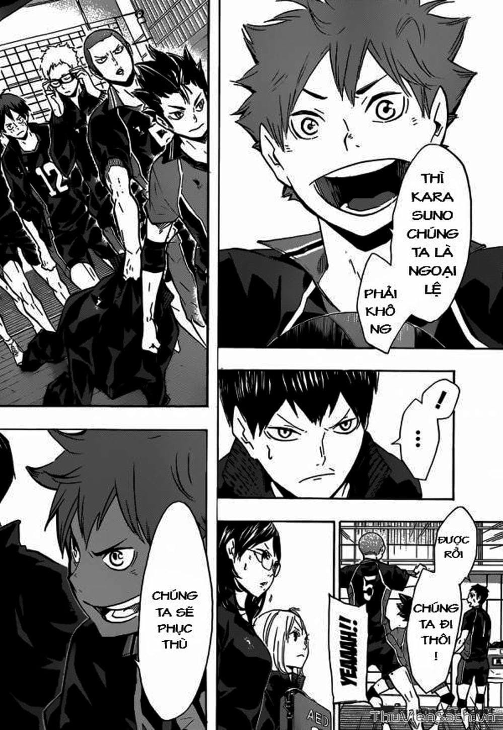 Truyện Tranh Vua Bóng Chuyền Haikyuu trang 6