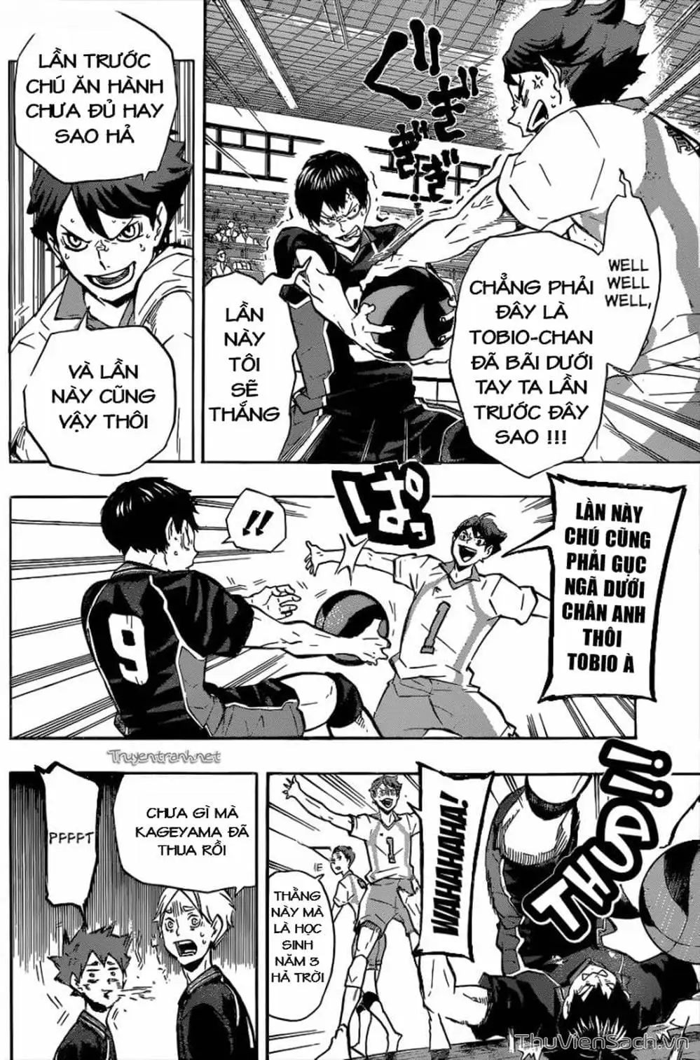 Truyện Tranh Vua Bóng Chuyền Haikyuu trang 6
