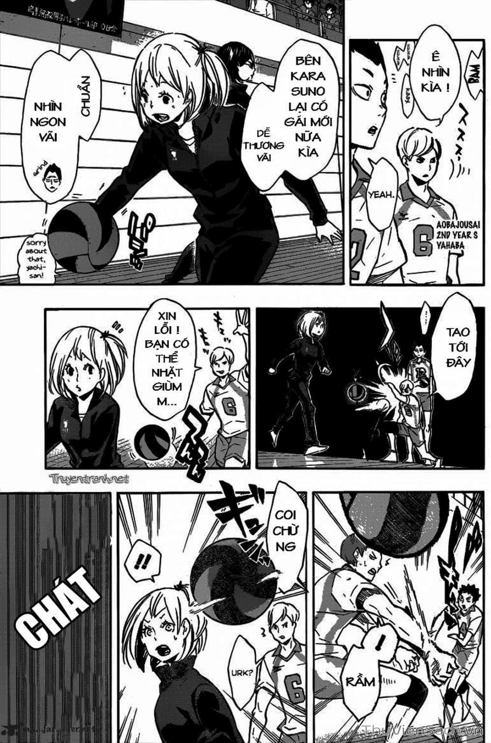 Truyện Tranh Vua Bóng Chuyền Haikyuu trang 6