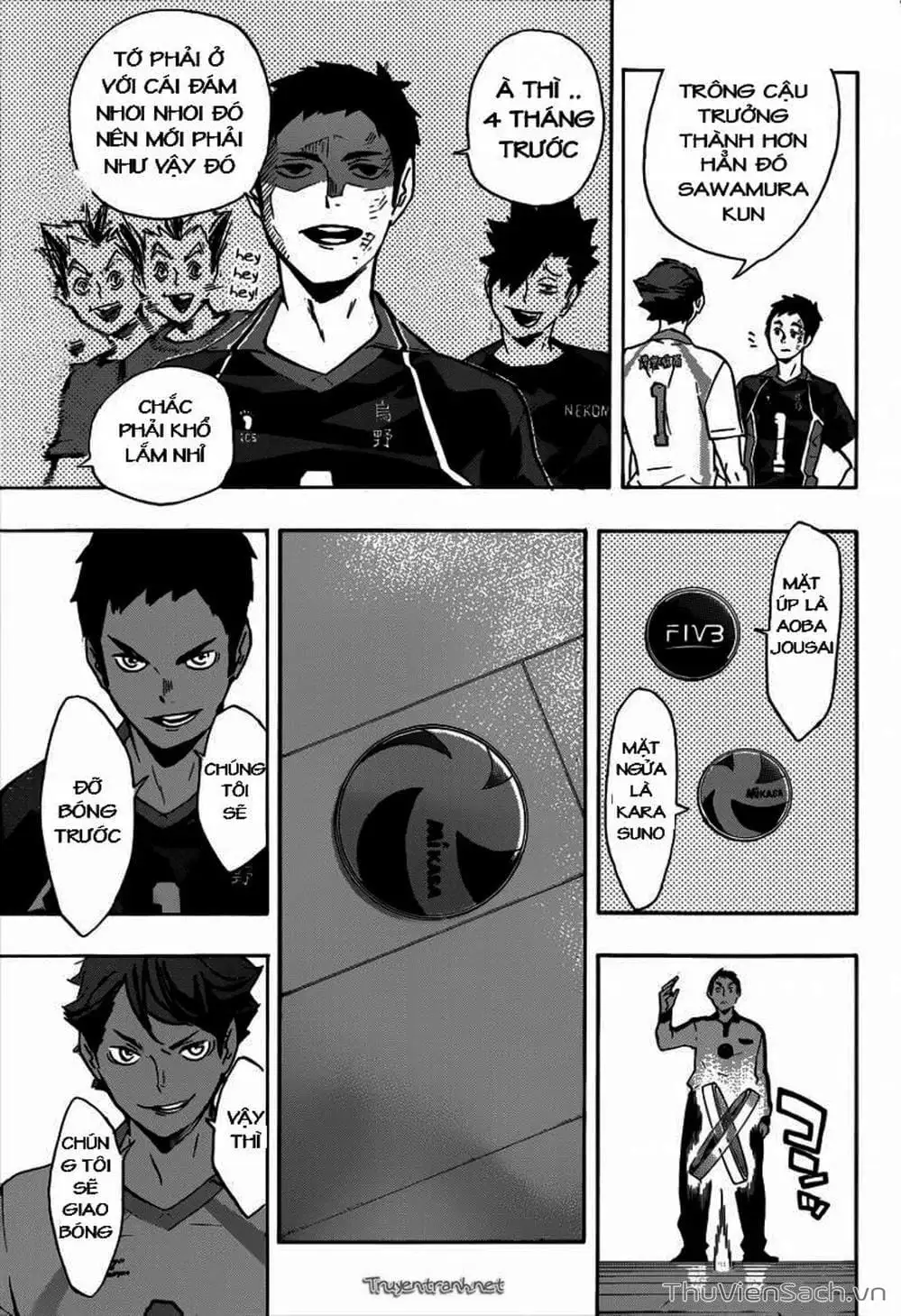 Truyện Tranh Vua Bóng Chuyền Haikyuu trang 6