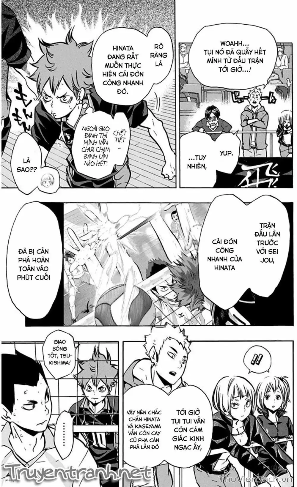 Truyện Tranh Vua Bóng Chuyền Haikyuu trang 6