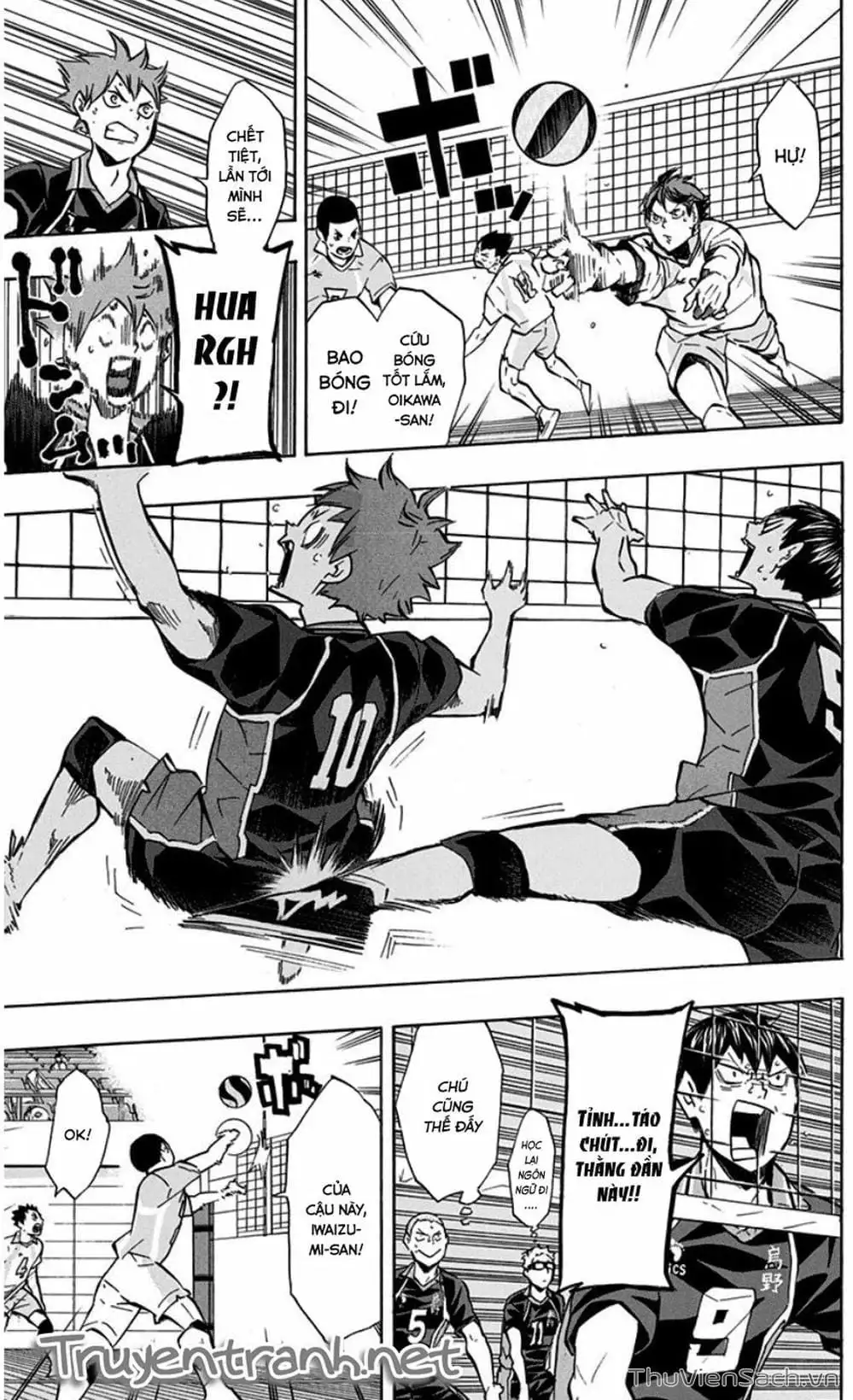 Truyện Tranh Vua Bóng Chuyền Haikyuu trang 6