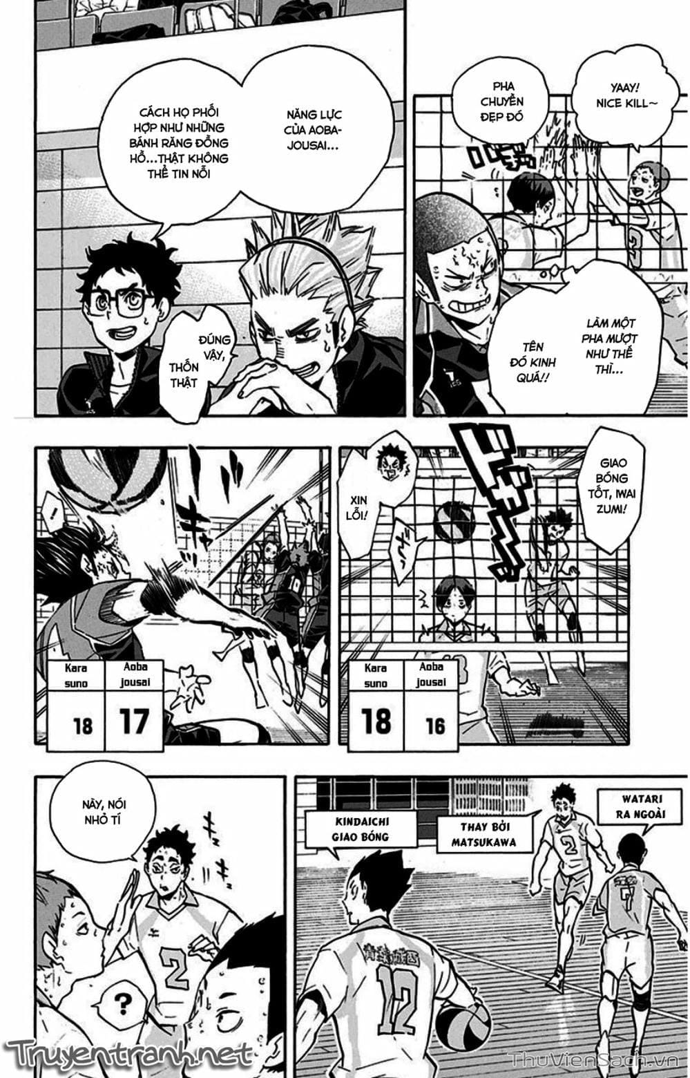 Truyện Tranh Vua Bóng Chuyền Haikyuu trang 6