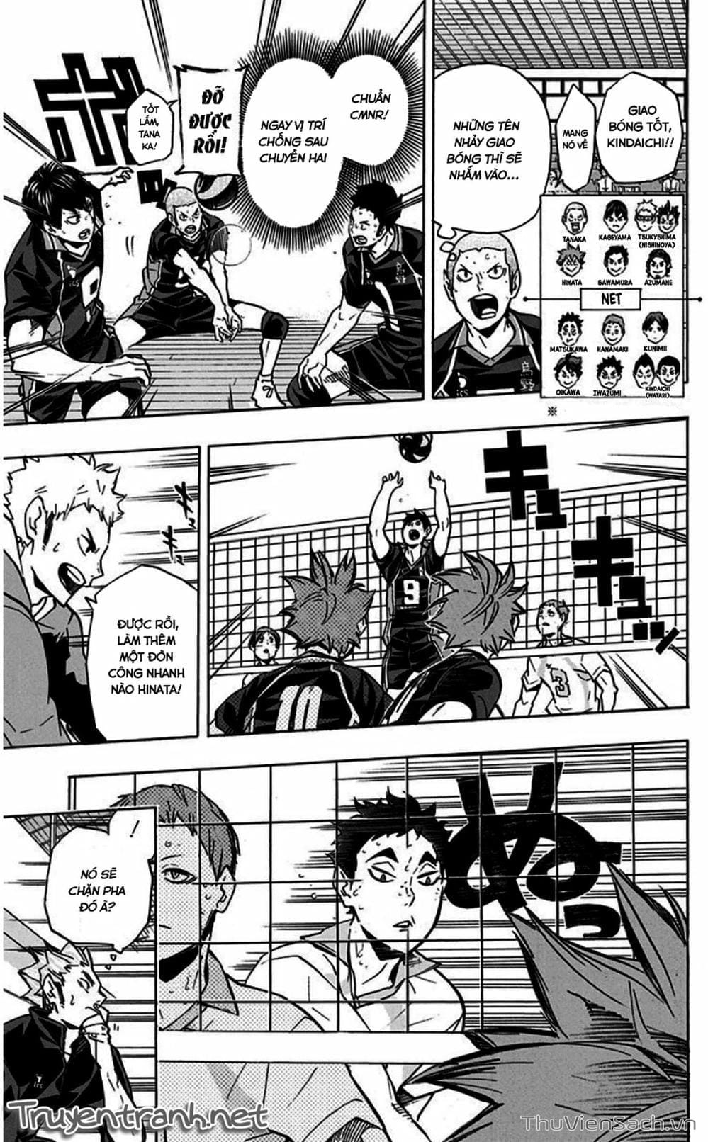 Truyện Tranh Vua Bóng Chuyền Haikyuu trang 6