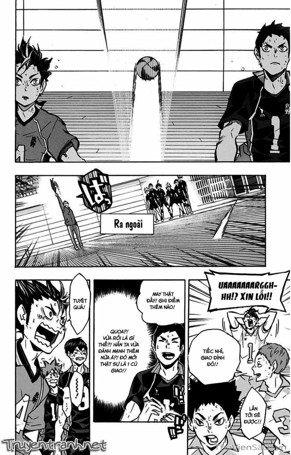 Truyện Tranh Vua Bóng Chuyền Haikyuu trang 6
