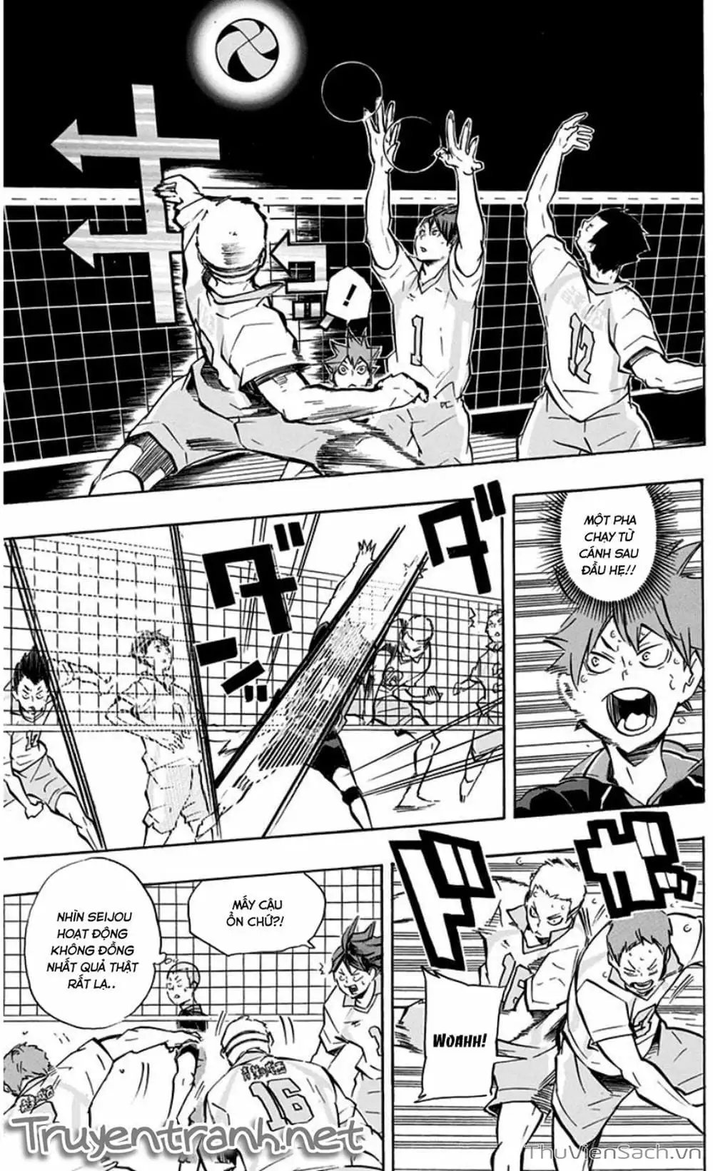 Truyện Tranh Vua Bóng Chuyền Haikyuu trang 6