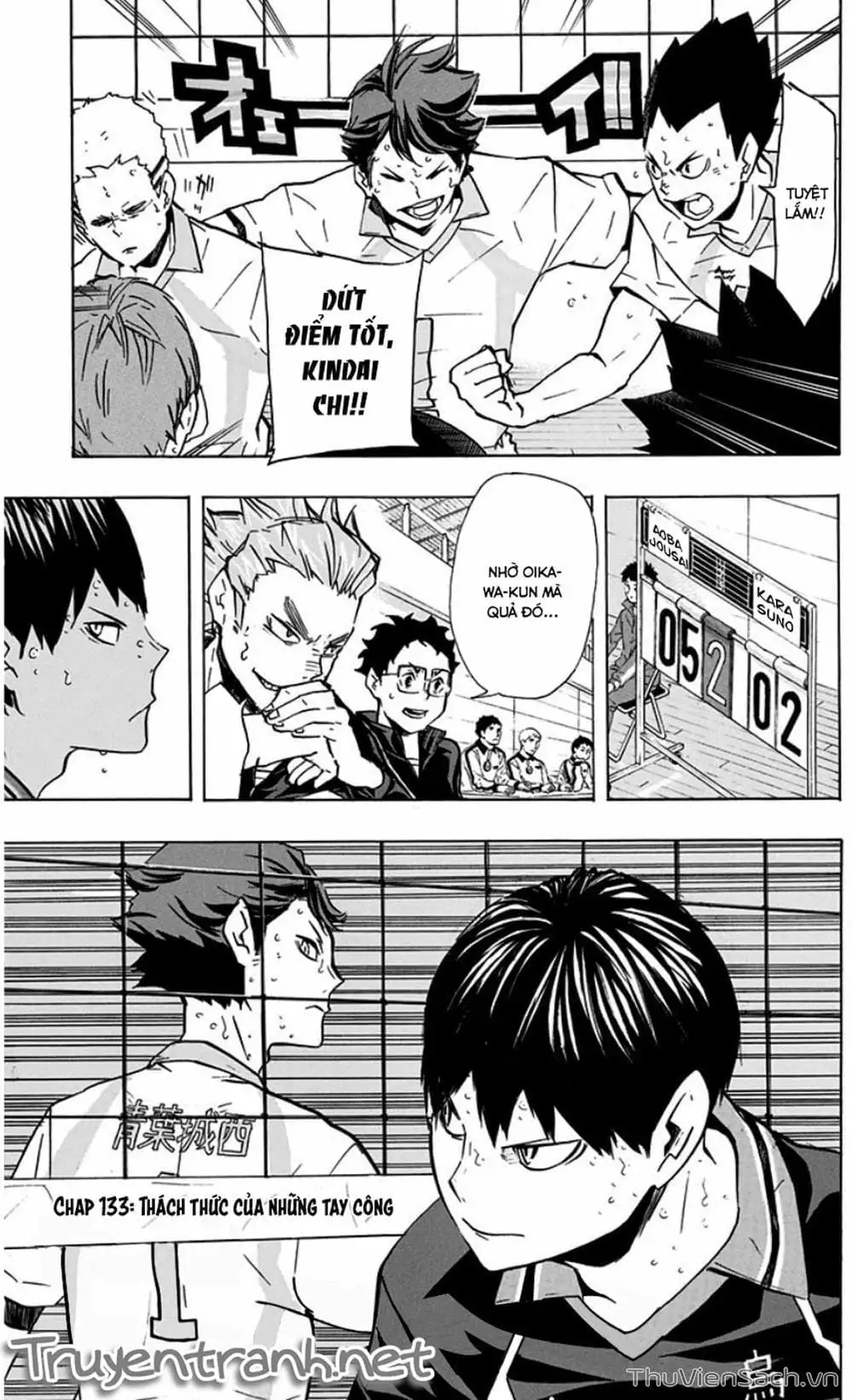 Truyện Tranh Vua Bóng Chuyền Haikyuu trang 6