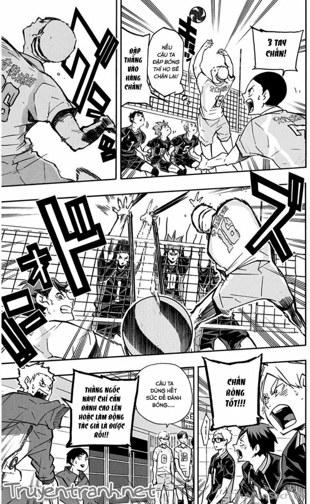 Truyện Tranh Vua Bóng Chuyền Haikyuu trang 6