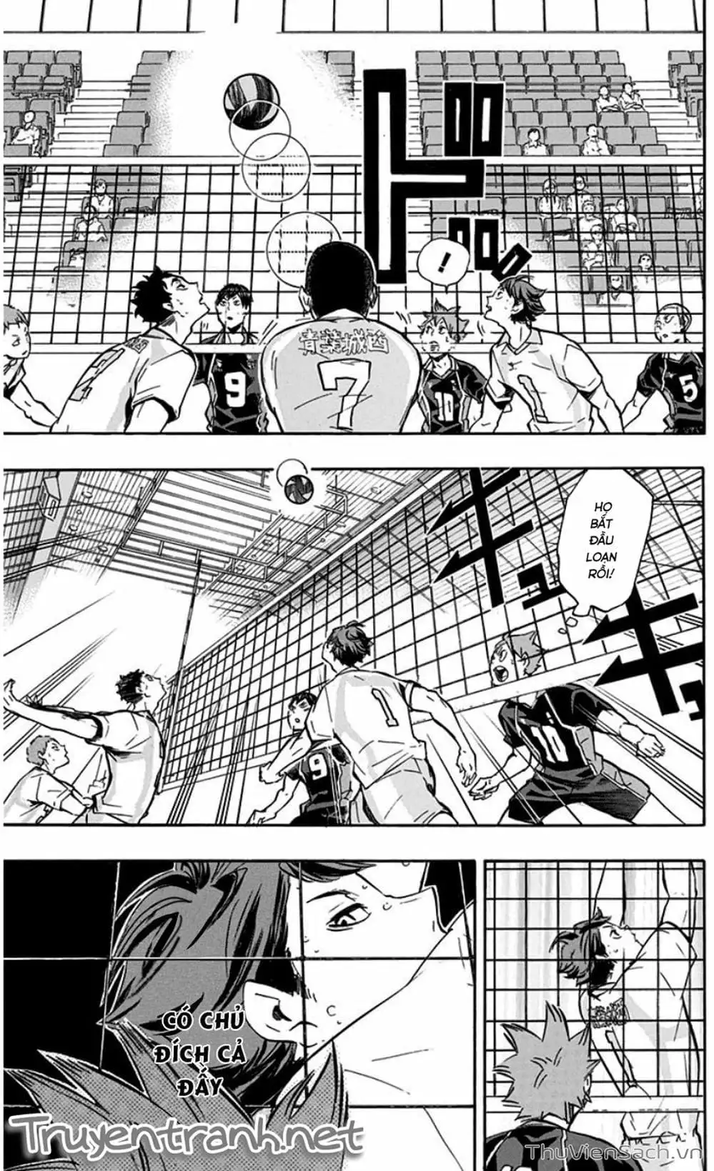 Truyện Tranh Vua Bóng Chuyền Haikyuu trang 6