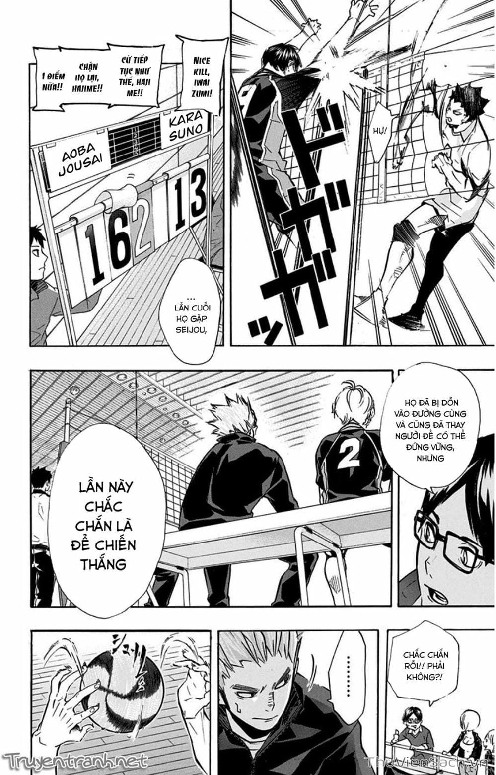 Truyện Tranh Vua Bóng Chuyền Haikyuu trang 6