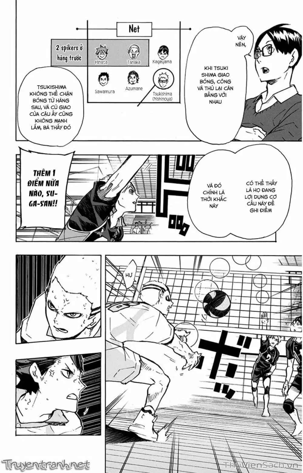 Truyện Tranh Vua Bóng Chuyền Haikyuu trang 6