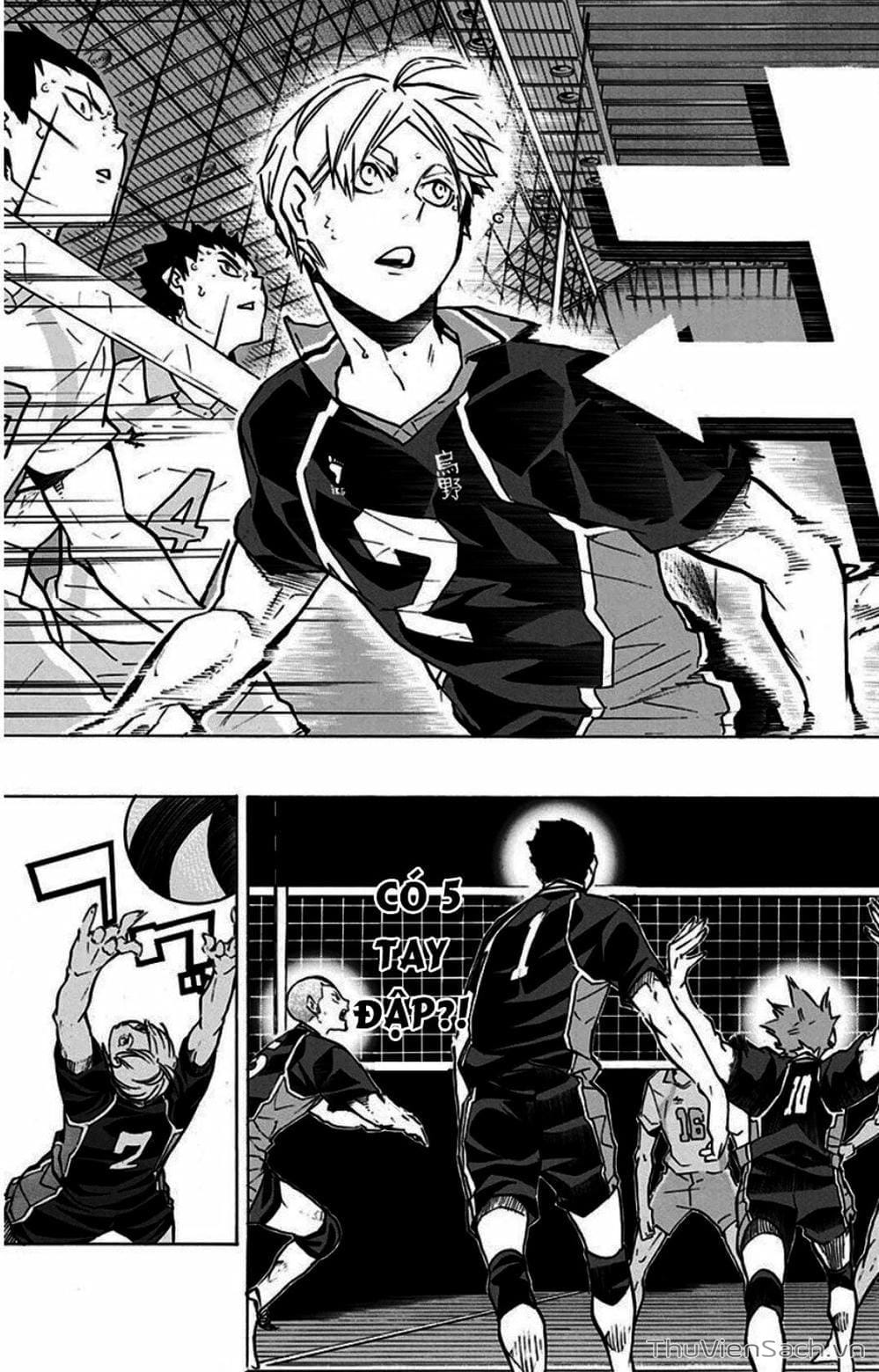 Truyện Tranh Vua Bóng Chuyền Haikyuu trang 6