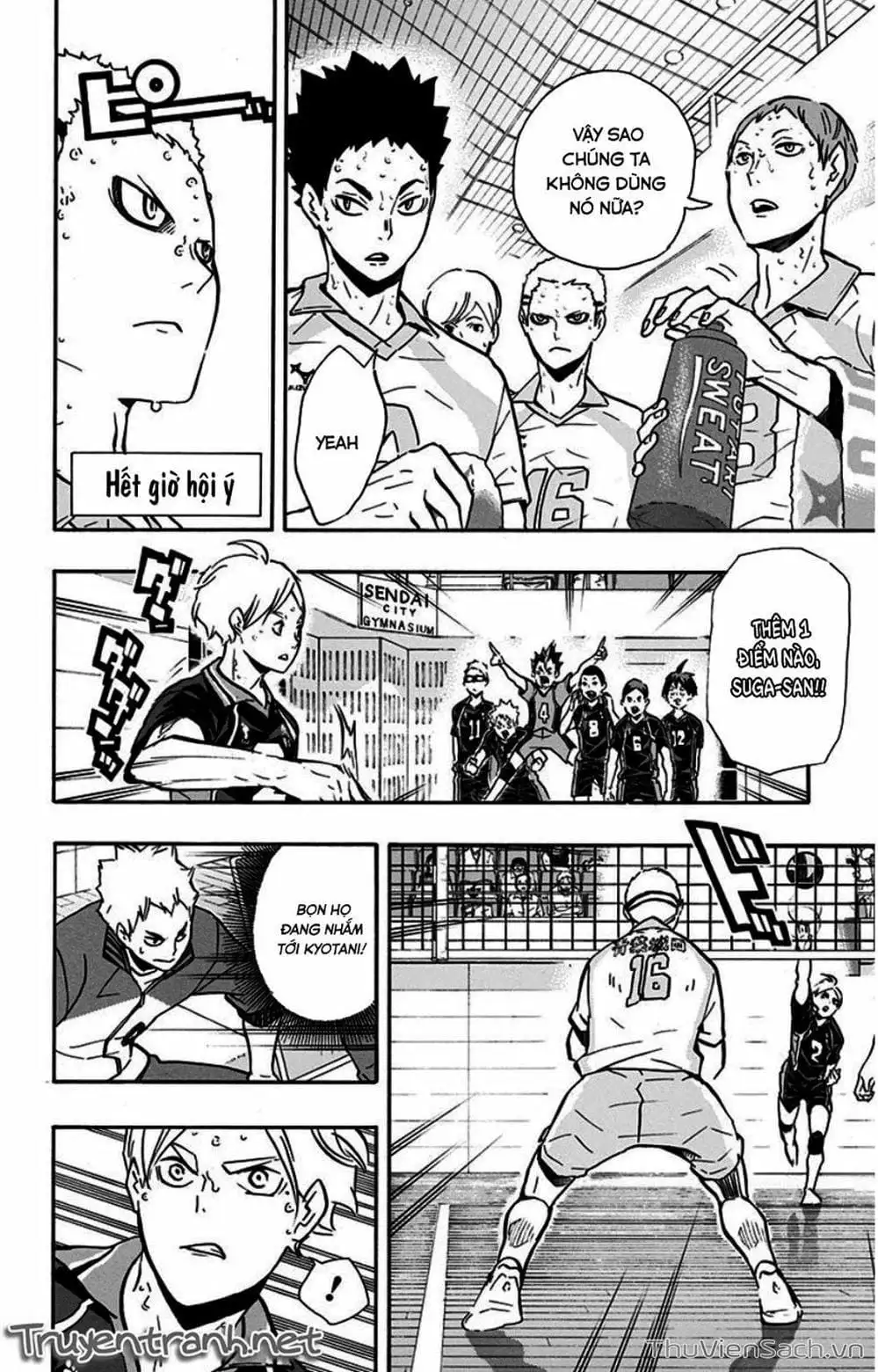 Truyện Tranh Vua Bóng Chuyền Haikyuu trang 6