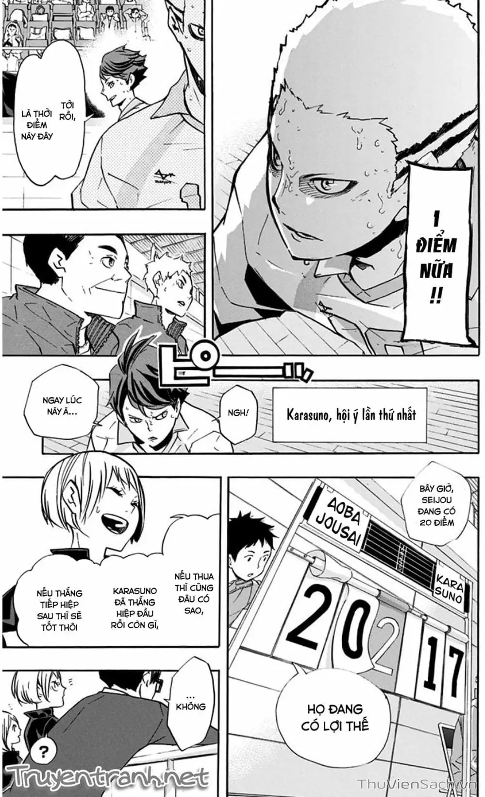 Truyện Tranh Vua Bóng Chuyền Haikyuu trang 6