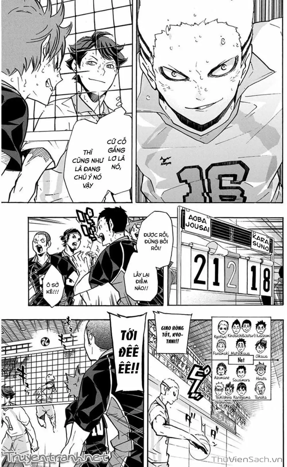Truyện Tranh Vua Bóng Chuyền Haikyuu trang 6