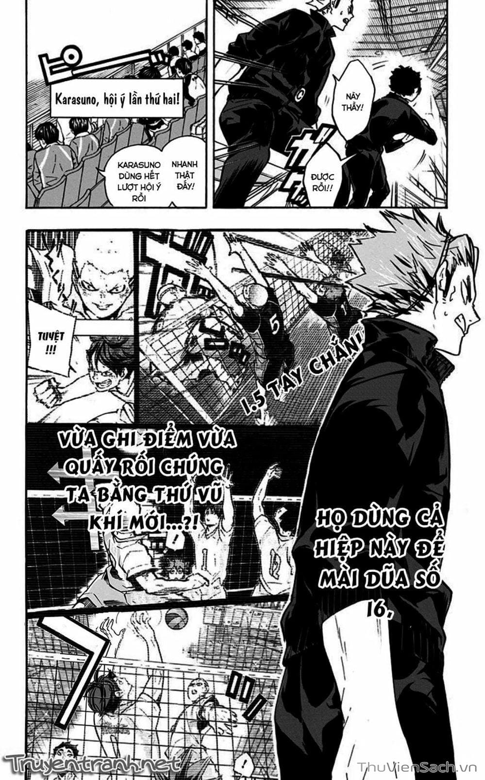 Truyện Tranh Vua Bóng Chuyền Haikyuu trang 6