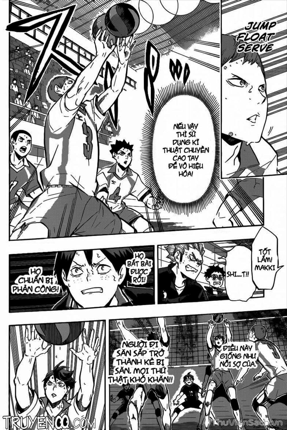 Truyện Tranh Vua Bóng Chuyền Haikyuu trang 6