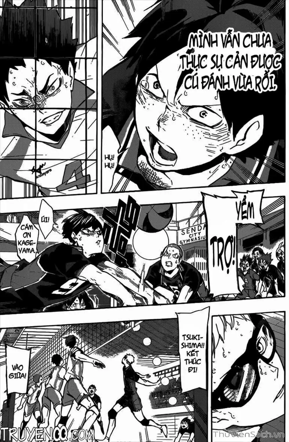 Truyện Tranh Vua Bóng Chuyền Haikyuu trang 6