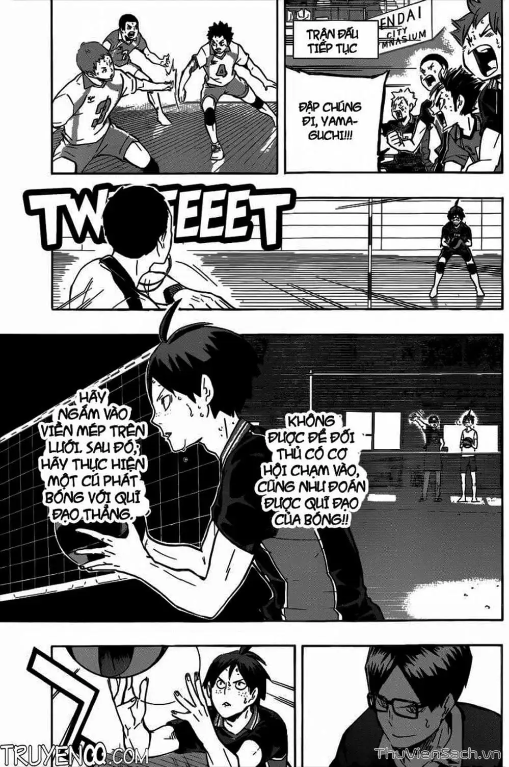 Truyện Tranh Vua Bóng Chuyền Haikyuu trang 6