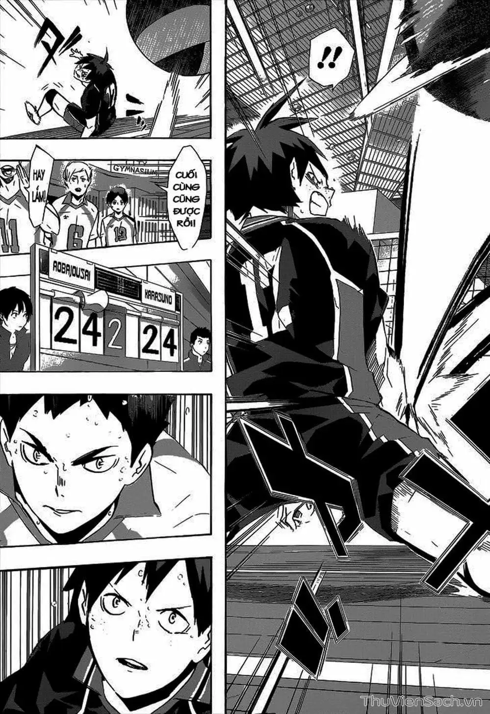 Truyện Tranh Vua Bóng Chuyền Haikyuu trang 6
