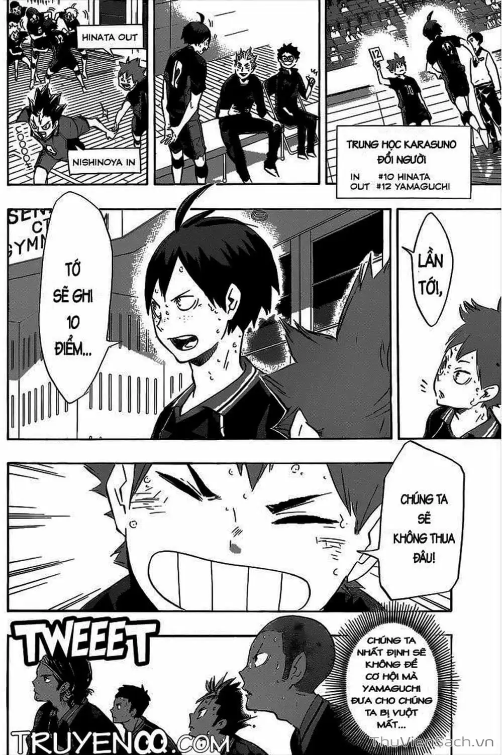 Truyện Tranh Vua Bóng Chuyền Haikyuu trang 6