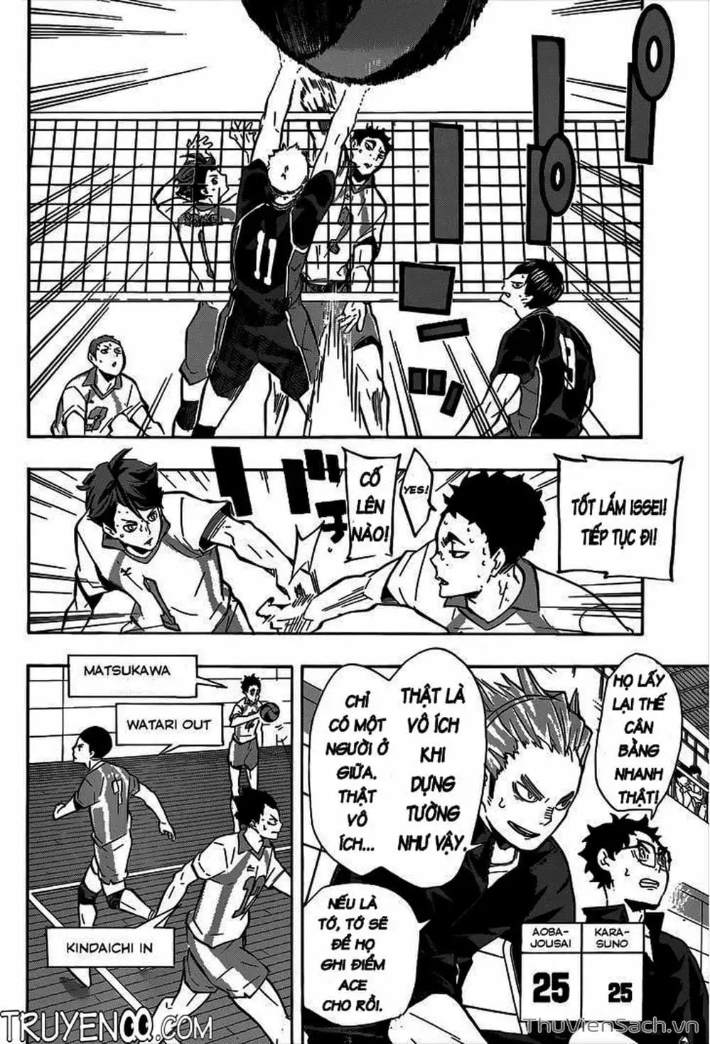 Truyện Tranh Vua Bóng Chuyền Haikyuu trang 6