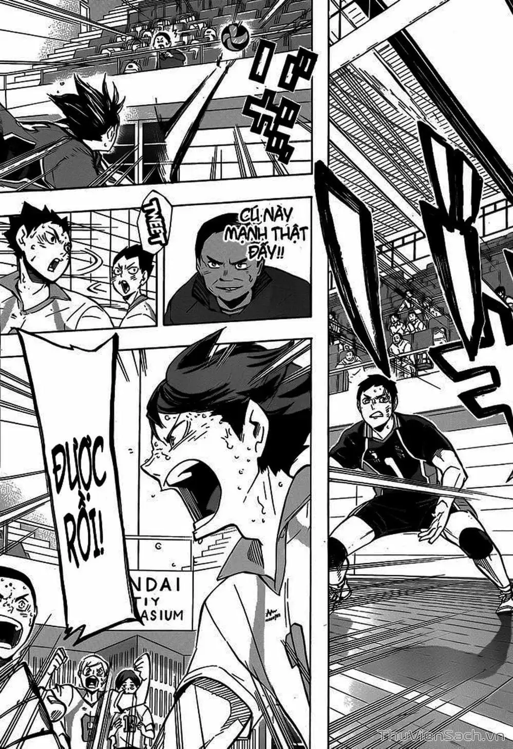 Truyện Tranh Vua Bóng Chuyền Haikyuu trang 6