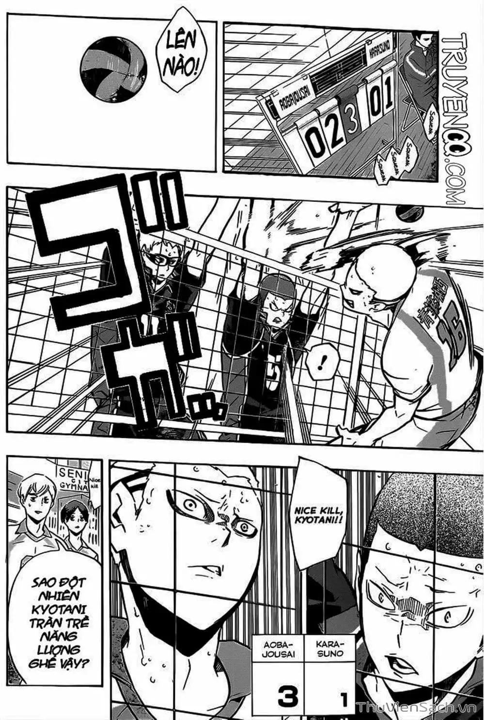 Truyện Tranh Vua Bóng Chuyền Haikyuu trang 6