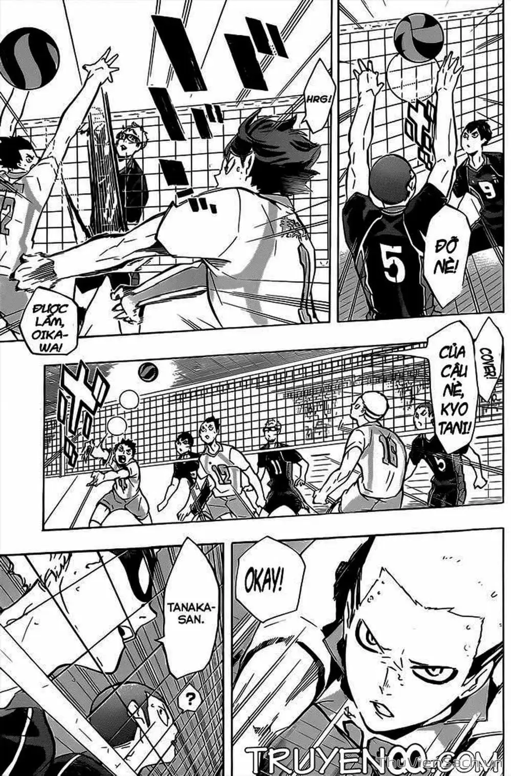 Truyện Tranh Vua Bóng Chuyền Haikyuu trang 6