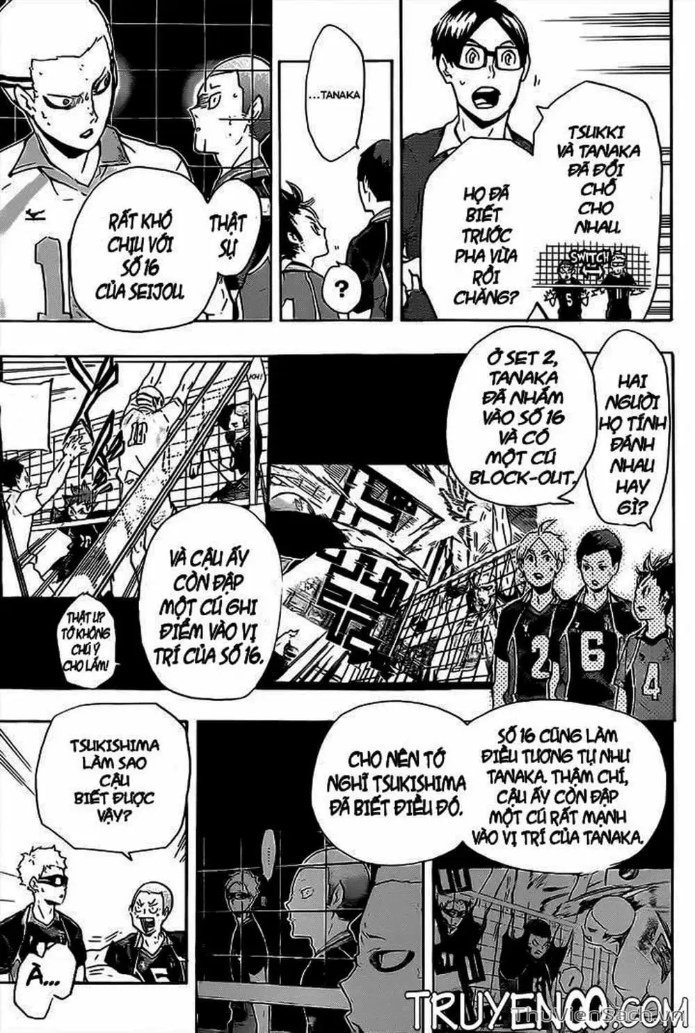 Truyện Tranh Vua Bóng Chuyền Haikyuu trang 6
