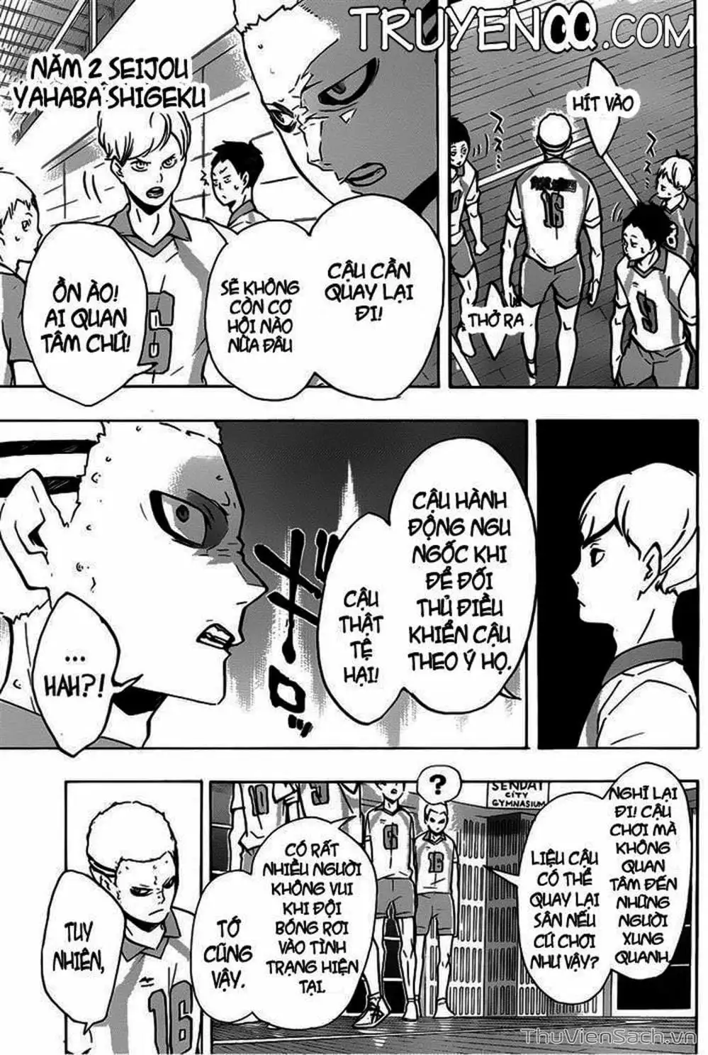 Truyện Tranh Vua Bóng Chuyền Haikyuu trang 6