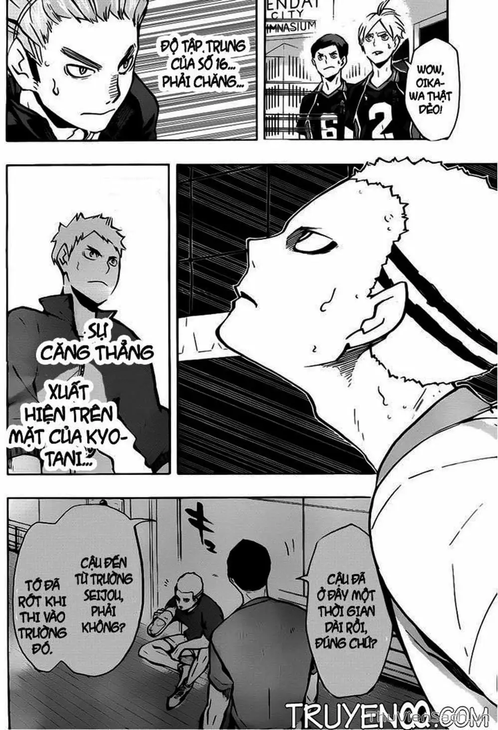 Truyện Tranh Vua Bóng Chuyền Haikyuu trang 6
